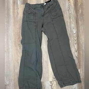 H&M Women's Dark Gray Straight Leg Pants